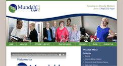 Desktop Screenshot of mundahllaw.com